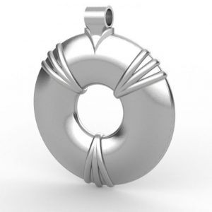 Aulterra EMF Energy Silver Pendant