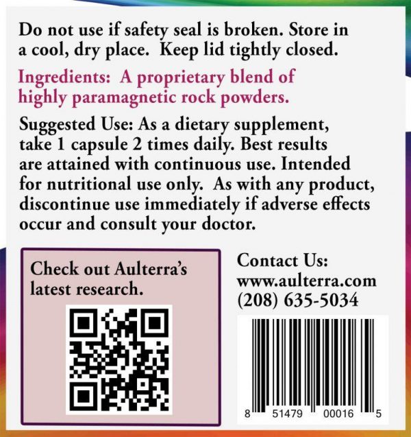 Aulterra Enhance capsules label-2
